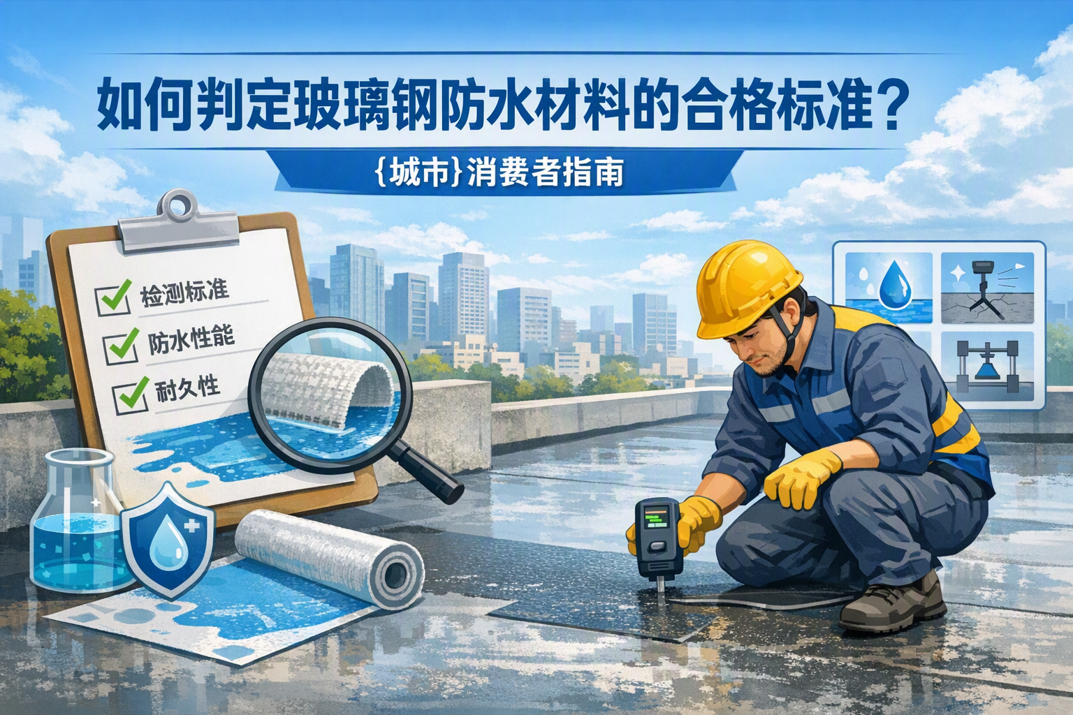 如何判定玻璃钢防水材料的合格标准? 株洲 消费者指南