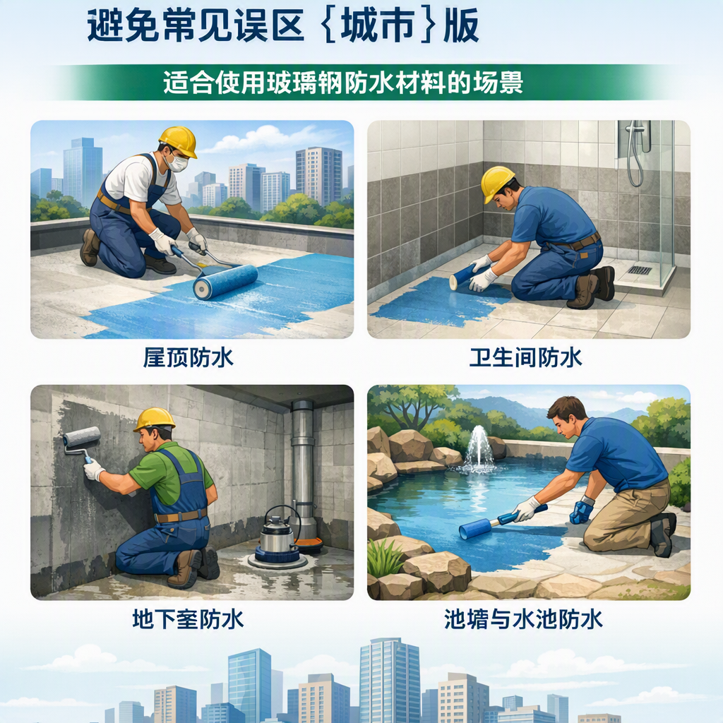 玻璃钢防水材料施工注意事项，避免常见误区 株洲 版