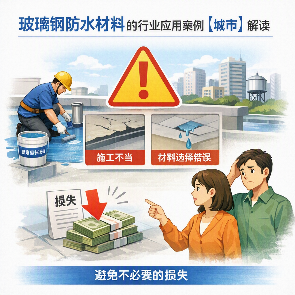 玻璃钢防水材料的行业应用案例,株洲解读