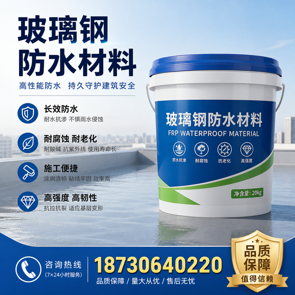 专家解析:玻璃钢防水材料的市场前景分析在 株洲