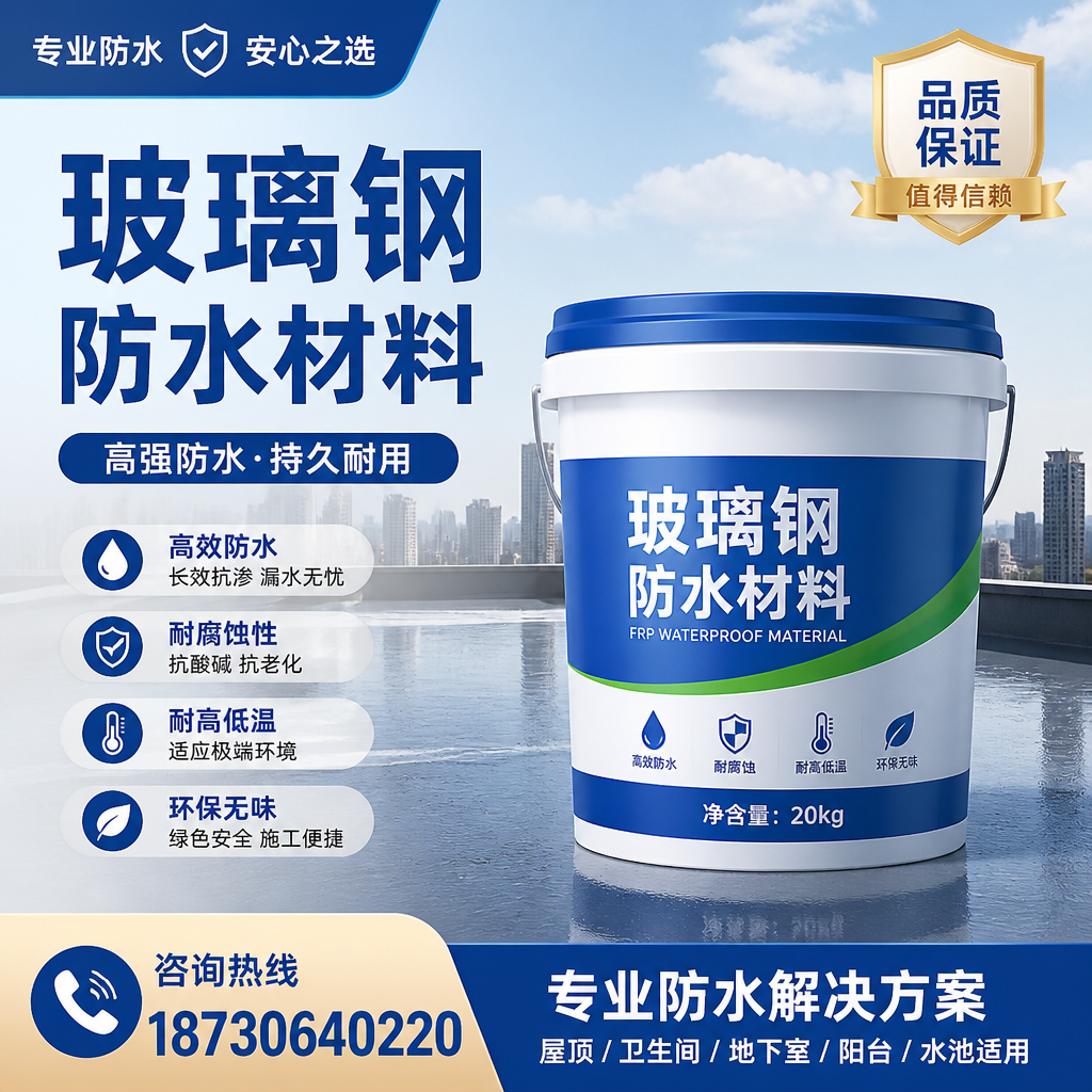 了解玻璃钢防水材料的市场趋势,株洲 企业不可不知