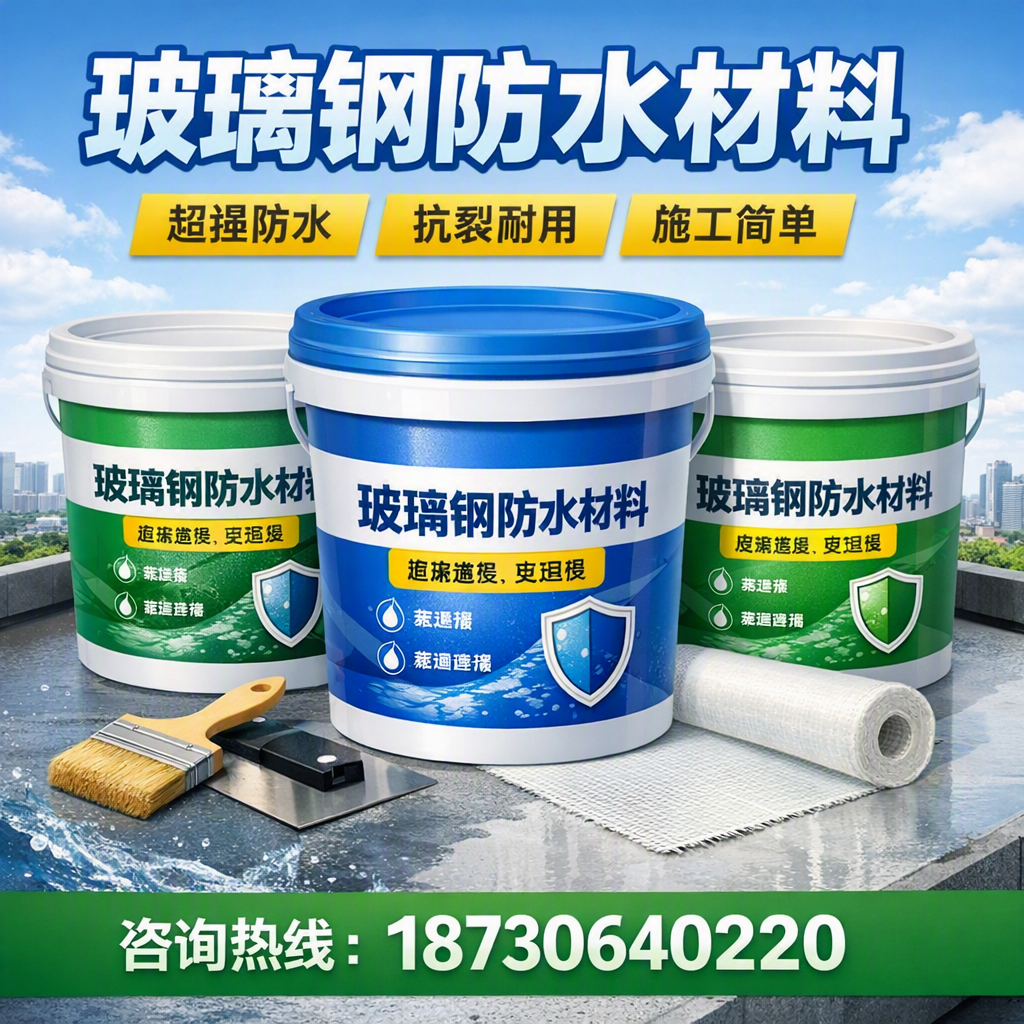 了解玻璃钢防水材料的市场趋势,株洲 企业不可不知